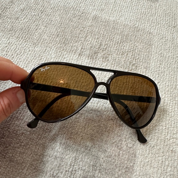 Vintage Ray Ban Bausch & Lomb Brown Cats 5000 Sunglasses - Picture 6 of 15